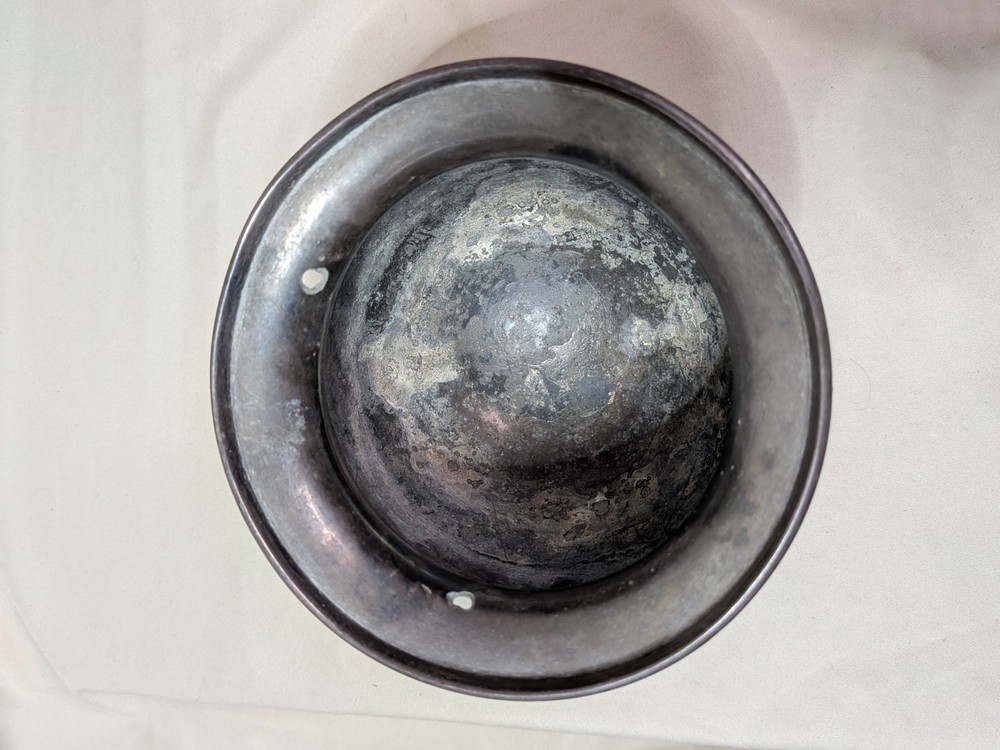 Silver Plate Victorian Floral Salt Cellar - READ