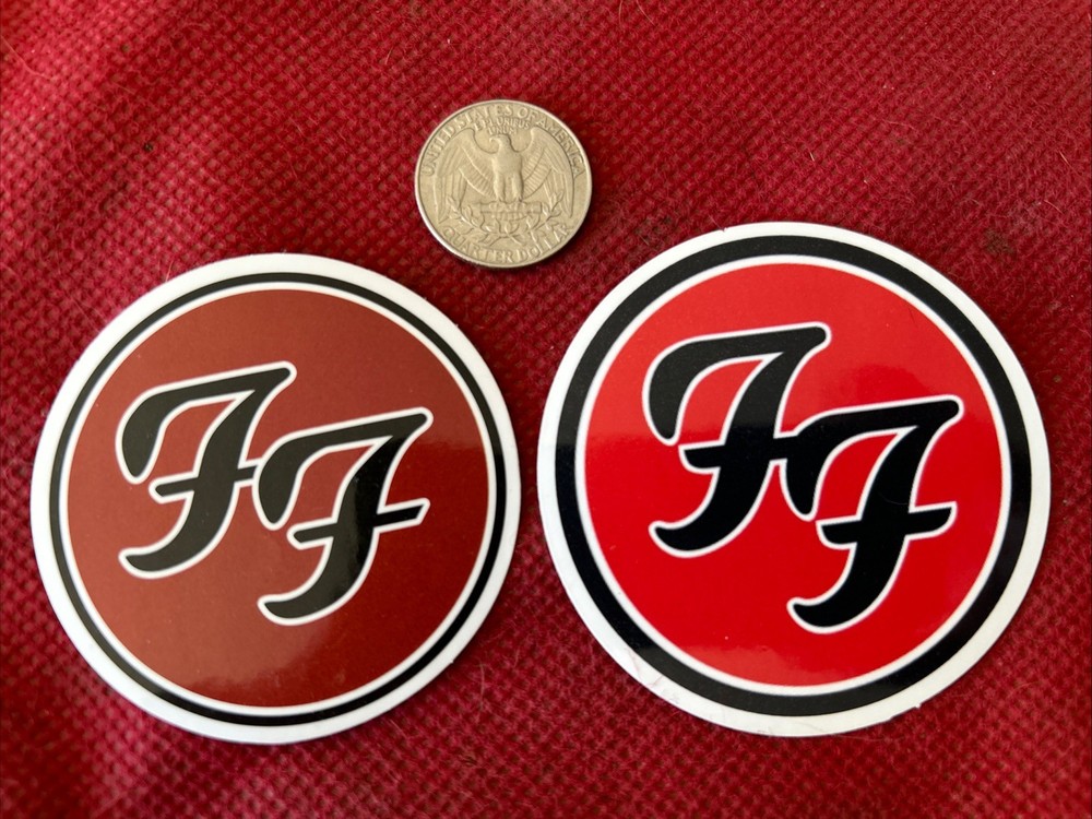 Foo Fighters Stickers (2) Decals Skateboard Dave Grohl Nirvana