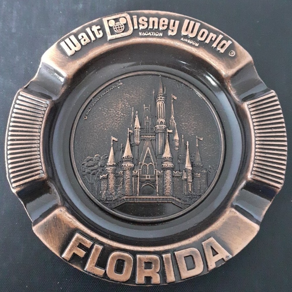 Walt Disney World Florida Ash Tray 3"