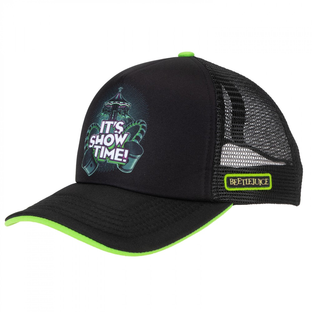 Beetlejuice It's Show Time Trucker Hat Multi-Color