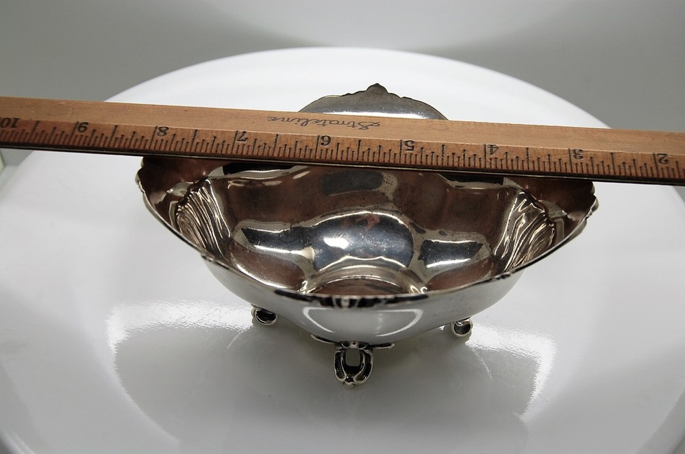 VINTAGE 925 STERLING SILVER CANDY BOWL