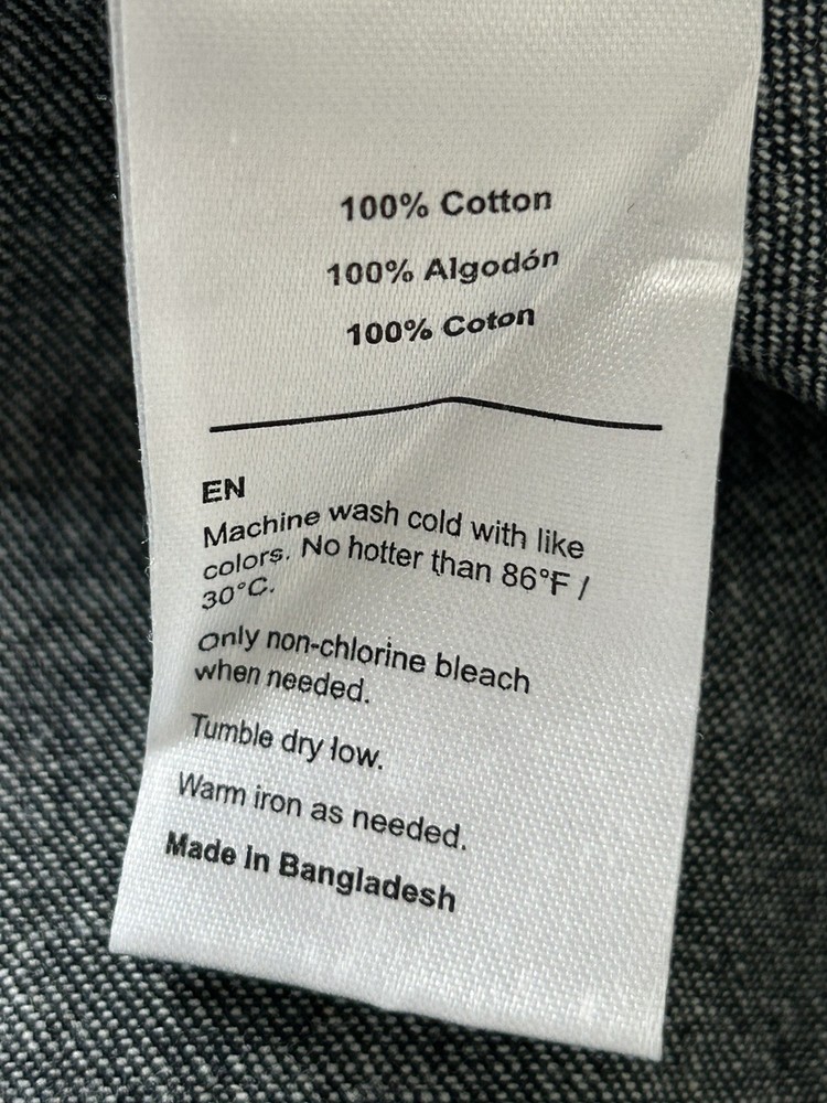 Chef Works Heavy Duty Blue Denim Work Apron with Pockets