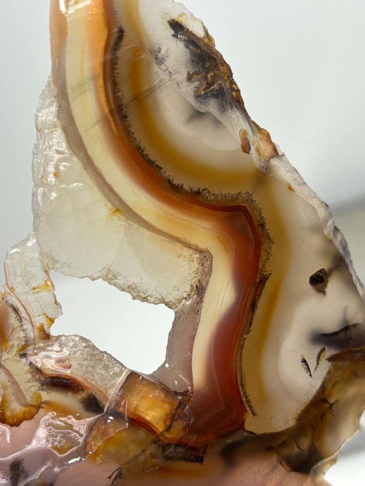 Turkish Stick Agate slab Cabbing Lapidary Collecting Combo Ship aval