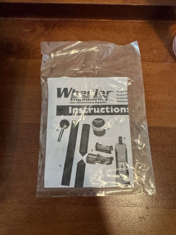 Wheeler Scope Mount Kit Combo