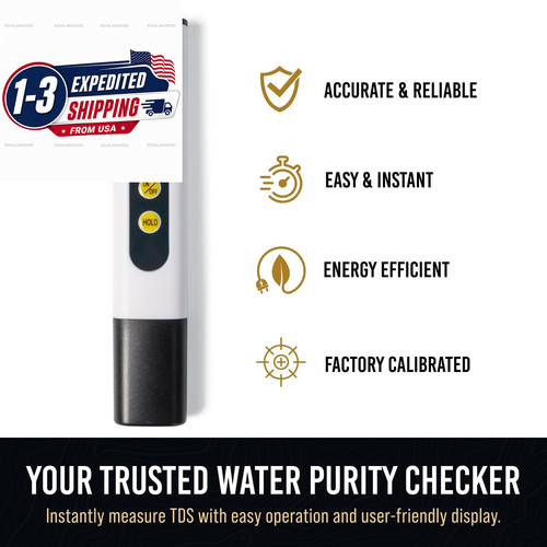 Water Tester for Drinking Water- TDS Meter Basic