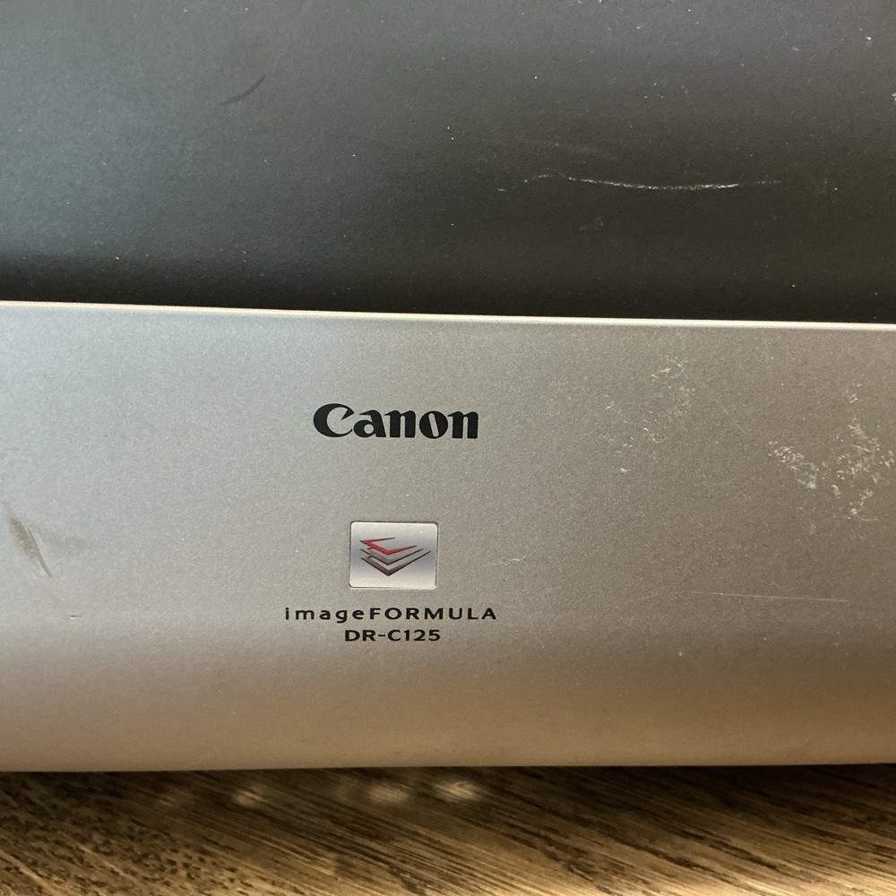 Canon ImageFORMULA DR‑C125 Document Scanner Duplex - READ