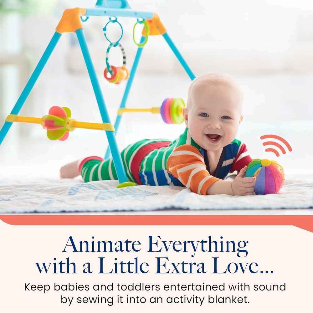 Personalized 60-Second Plush Toy Voice Recorder - Ideal for DIY Projects