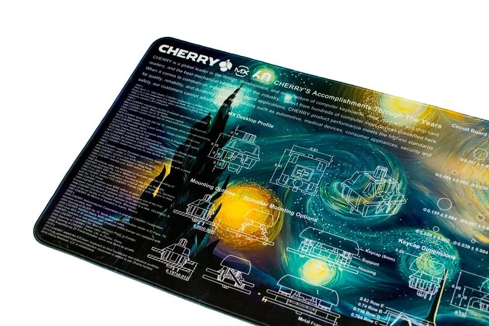Cherry MX Deskmat - Starry Night