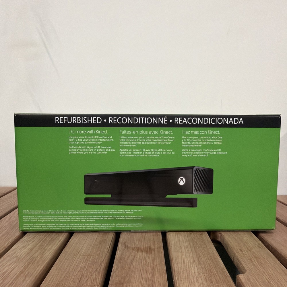 Microsoft Xbox One Kinect Motion Sensor - Black - Model 1520 Sealed Restored