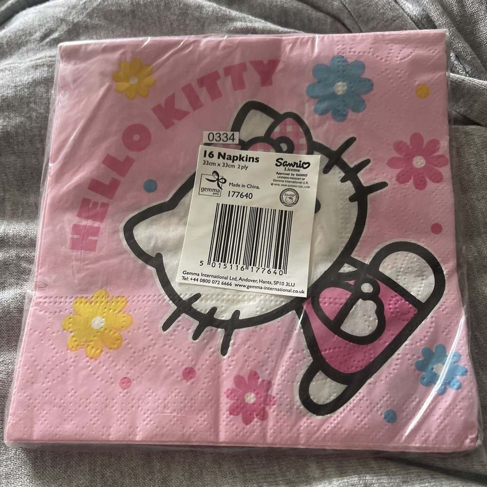 Hello Kitty Paper Napkins