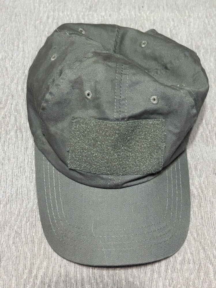 Special Forces Strap back embroidered Loopfront Distressed Green One size