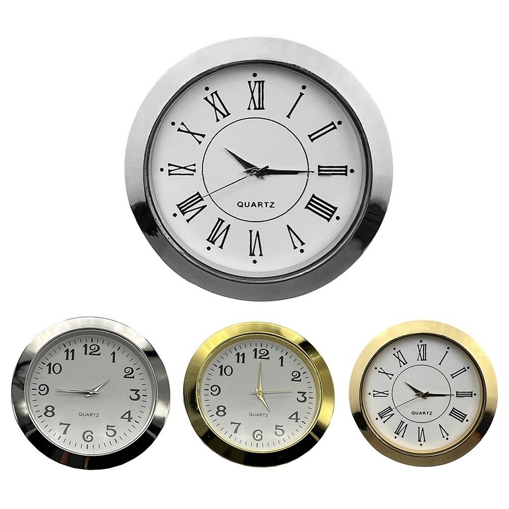 for MINI Clock Insert Quartz Movement Round 55mm Round Quartz Clock Insert New