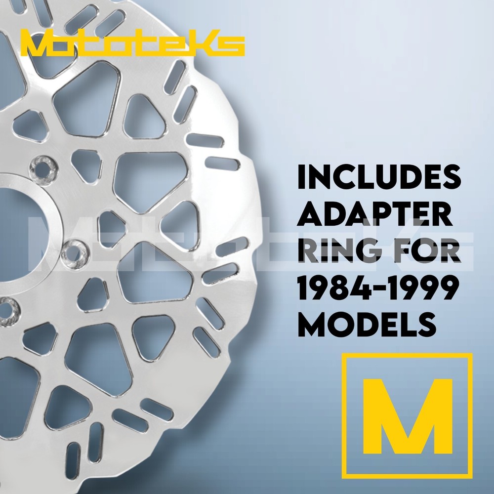 11.5" MESH ROTOR FRONT STAINLESS FOR HARLEY DAVIDSON MODELS (M2)