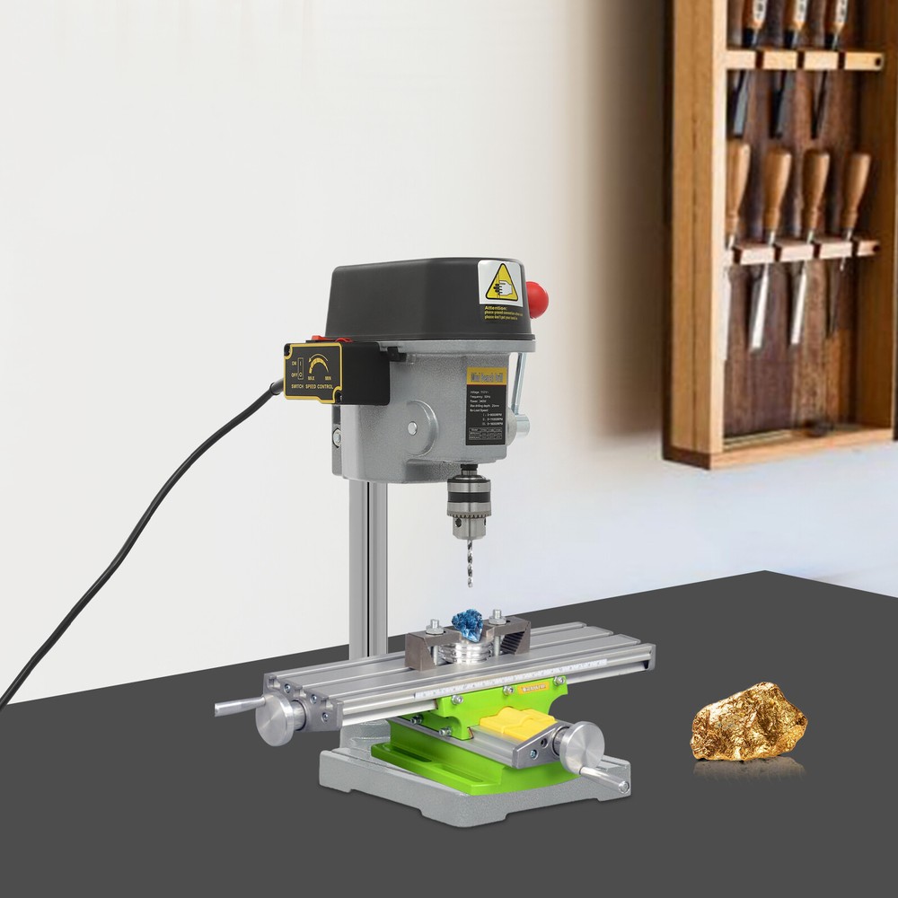 Portable Mini Bench Drill Press Bench Compact Small Electric Drilling Machine