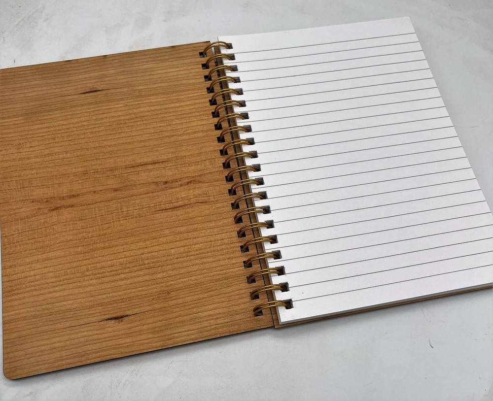 Faith Wood Covered Notebook/Journal