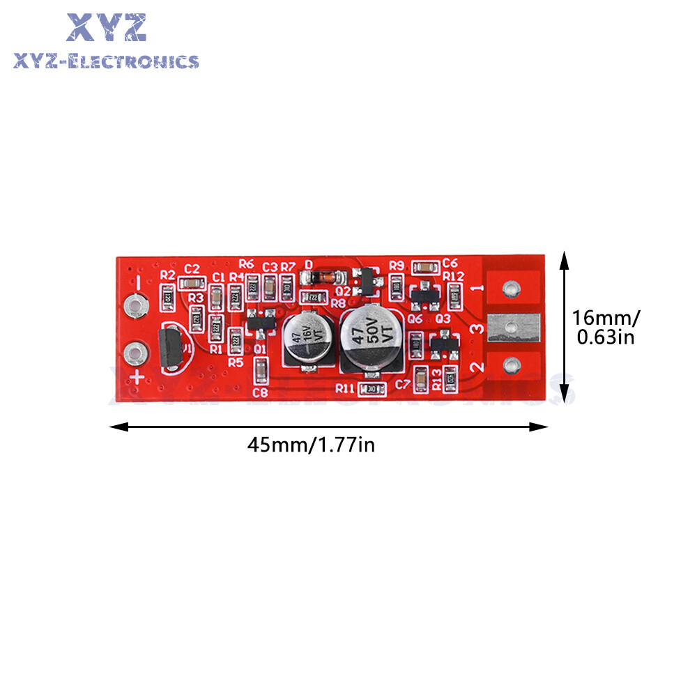 Condenser Microphone Recording Amplifier Module 48V Power Electret Circuit Board