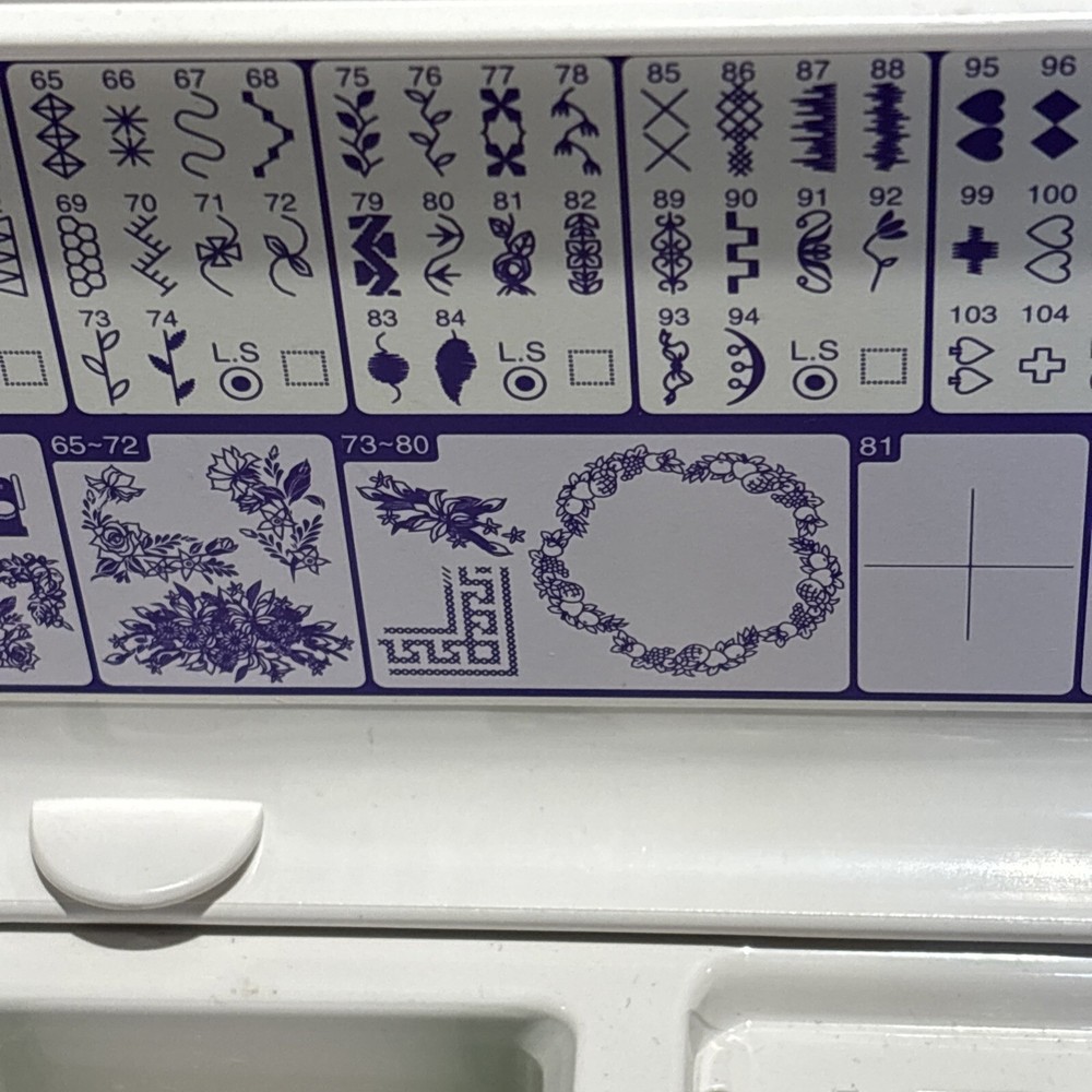 Janome Memory Craft 9500 Computerized Embroidery Sewing Machine MC9500 Tested