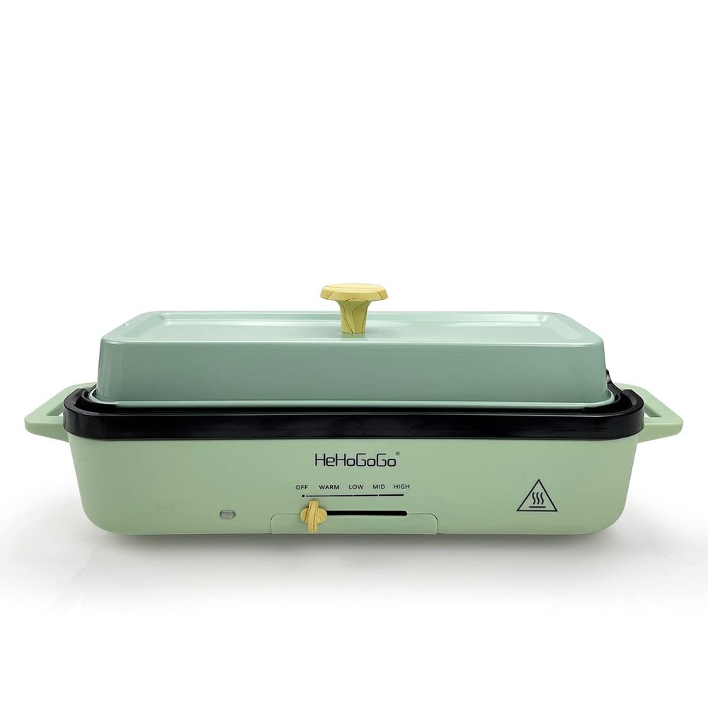 Multifunctional Griddle Skillet Nonstick Baking Maker with 2 Interchangeable ...