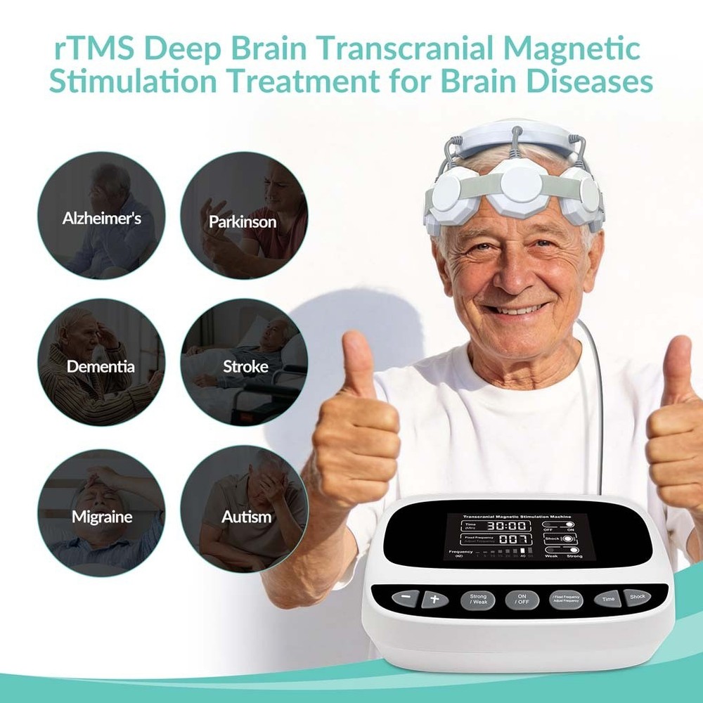 Transcranial Magnetic Stimulation Machine rTMS for Depression OCD Support