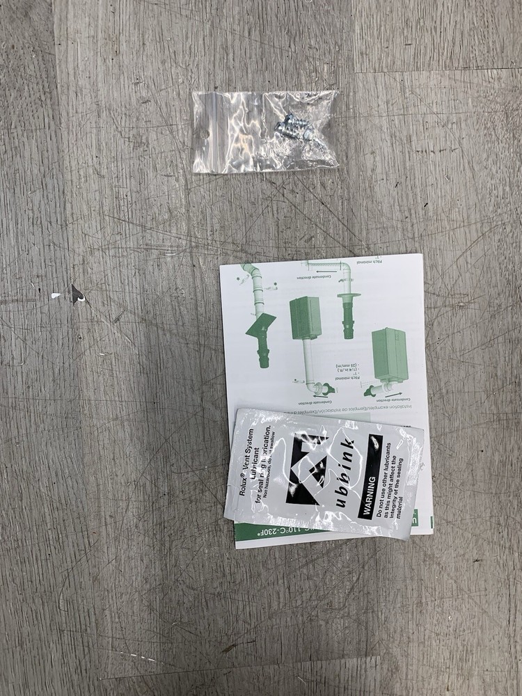 Ubbink 223176PP 12” Horizontal Termination Kit for Condensing (P-4 #6282)