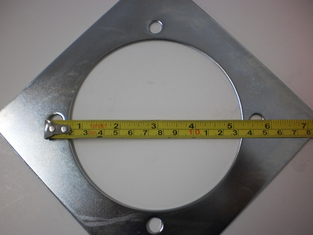 BP06 Backing Plate for Recessed Full 360 Swivel 6000# Rated D Ring Tie Down