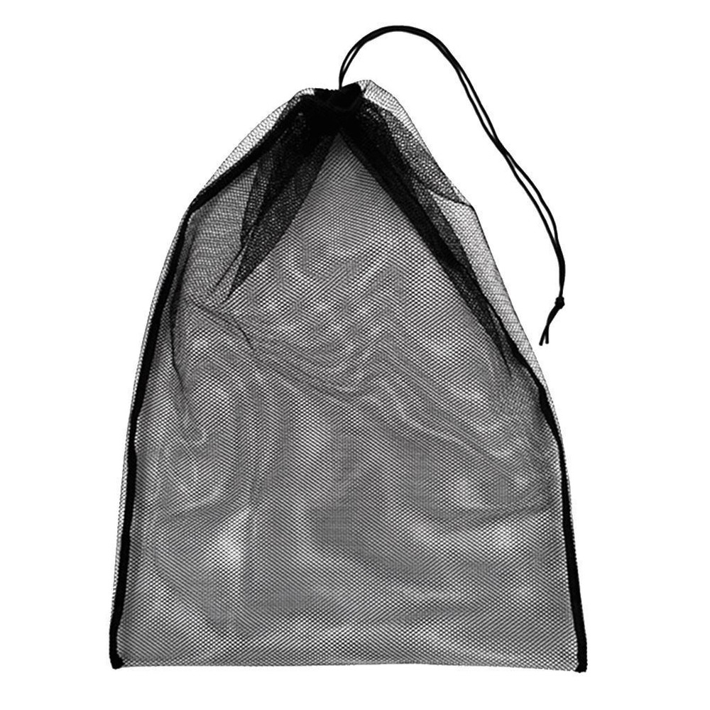 Multi Functional Drawstring Mesh Bag for Swim Beach Dive