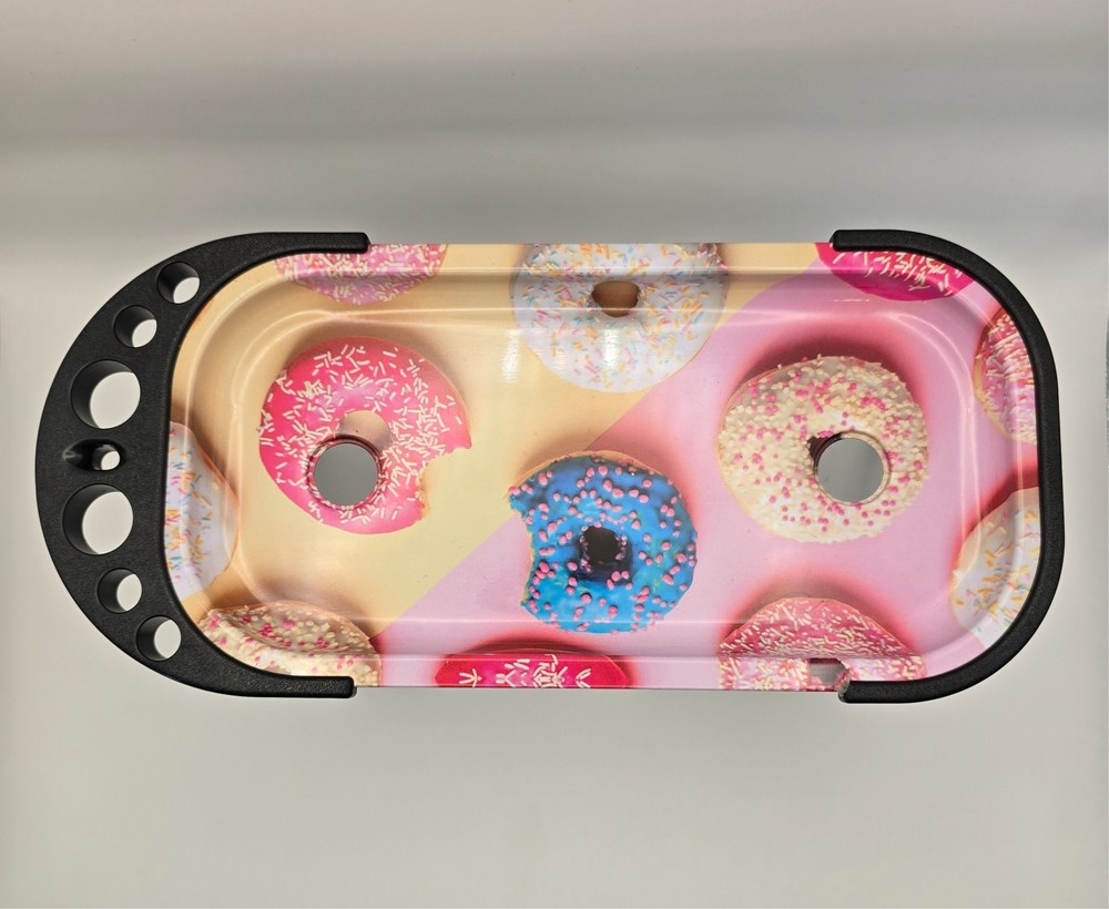 Rolling Tray Cone Loader, Metal Foldable Stand Rolling Tray Console