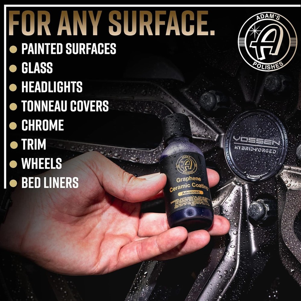 Adam's Advanced Graphene Ceramic Coating (Standard Kit) - 10H Standard Kit
