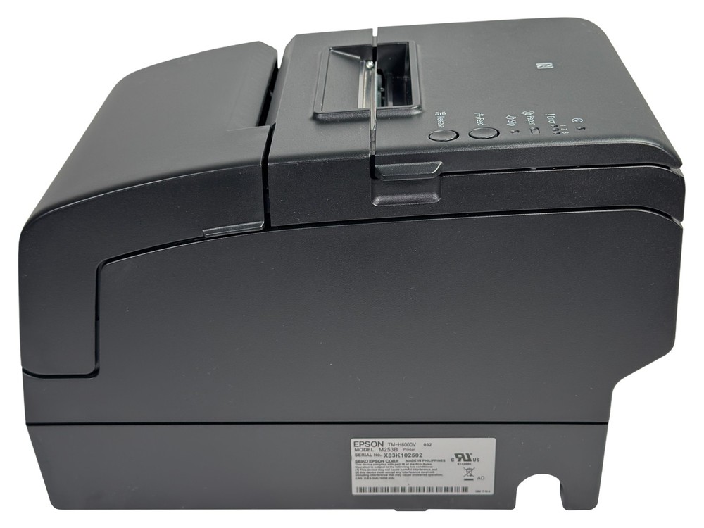 Epson TM-H6000V Multi-function POS Receipt Printer Endorser USB LAN No Adapter
