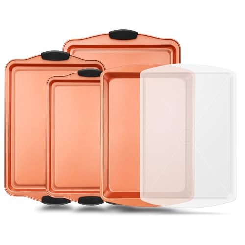 5-Piece Bakeware Set – Premium Non-Stick, Stackable Kitchen Baking 5-Piece Set