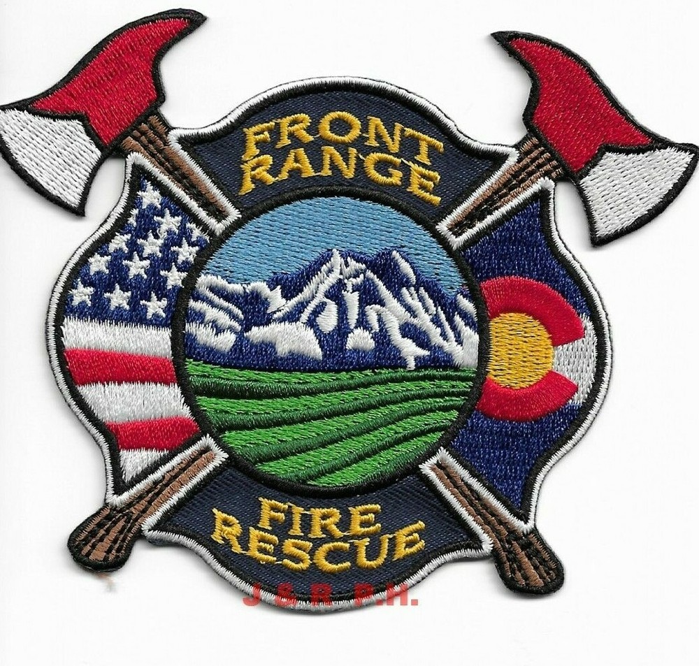Front Range  Fire - Rescue, Colorado (4.50" x 3.75" size)  fire patch