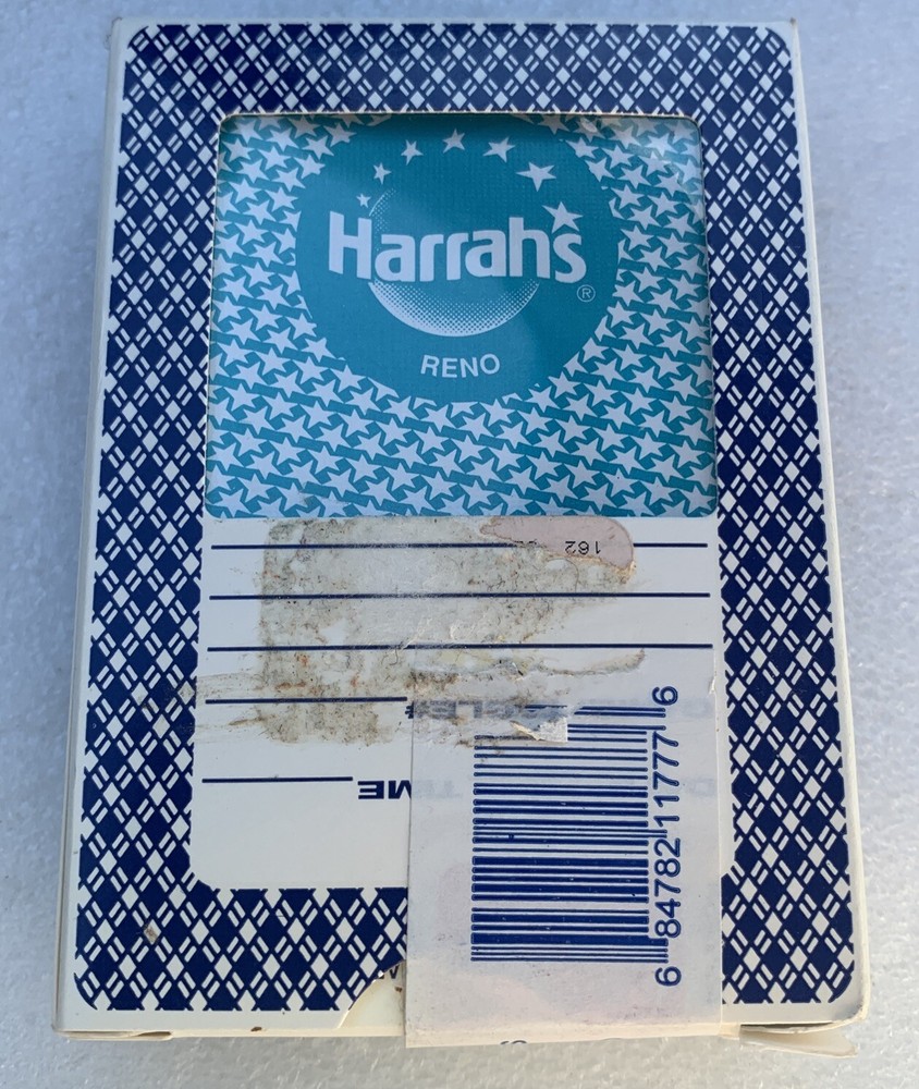 Harrahs Reno Card Deck Aristocrat