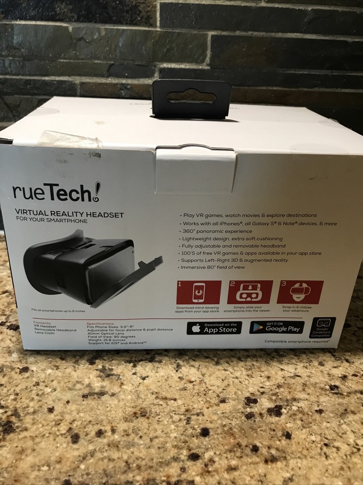Virtual Reality Headset for smartphone -rueTech