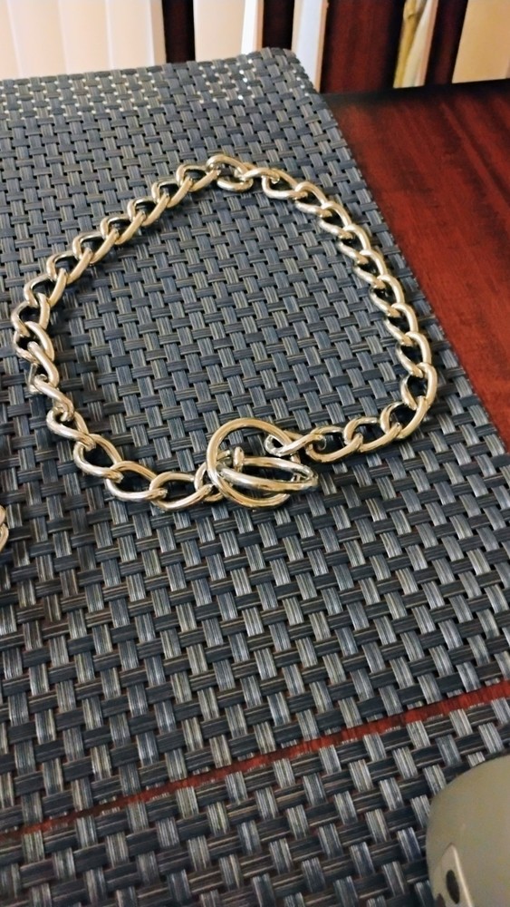 Dog Training Chokers 2 Ct One Both Size Adjustable New