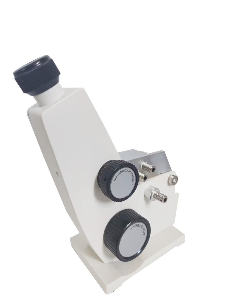 Monocular Abbe Refractometer Digital Abbe Refractometer with 1.3000-1.7000 nD