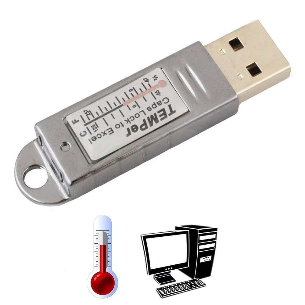 USB Temperature Monitoring Logger for Computer Room Museum Library TEMPer