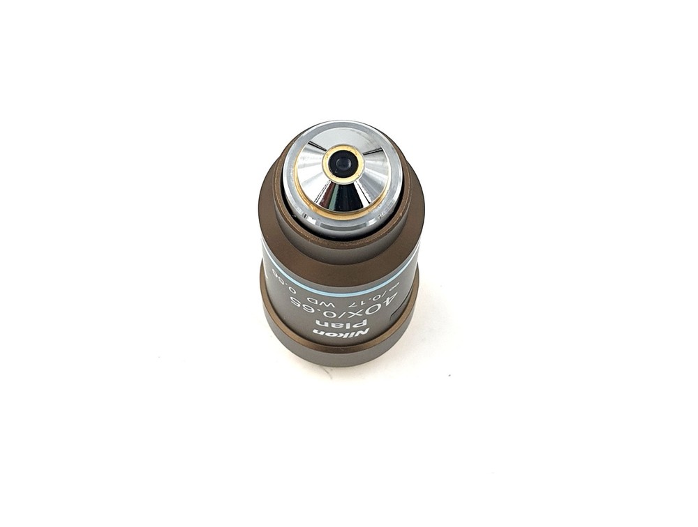 Nikon Plan 40x/0.65 ∞/0.17 WD 0.56 Microscope Objective Lens