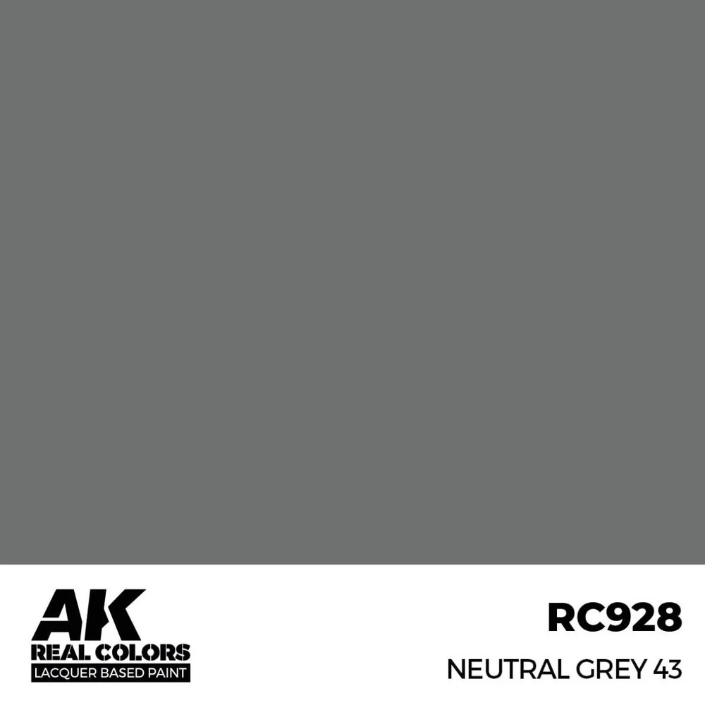 AK Interactive Real Colors - Neutral Grey 43