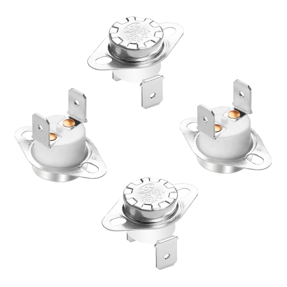 Thermal Control Switch KSD301 Normally Open NO 200 Degrees 250V 16A Thermosta...