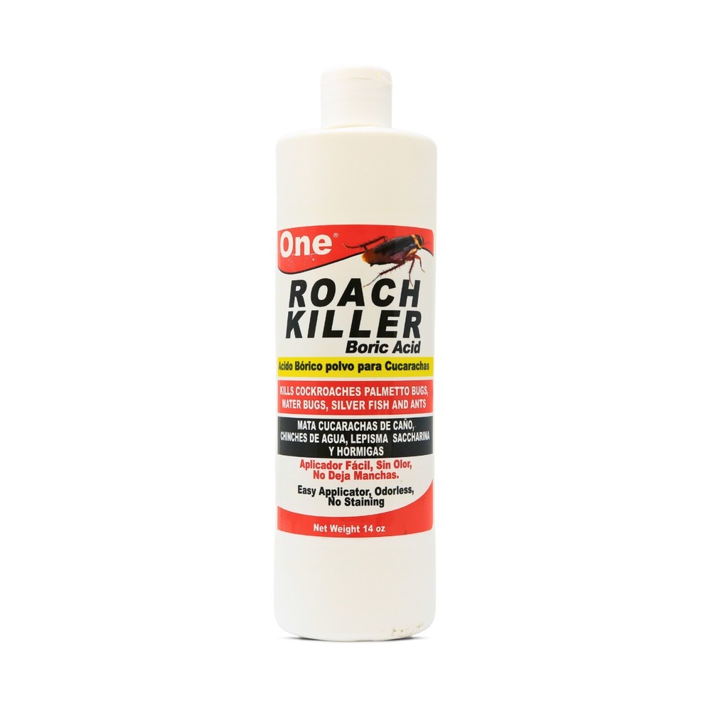 Boric Powder Roach Killer, 14 oz - Effective and Long-Lasting