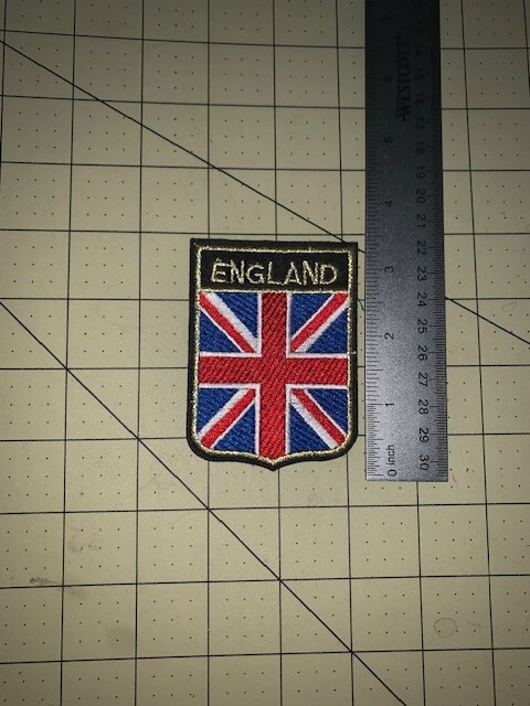 England shoulder Patch. New Pre-Owned