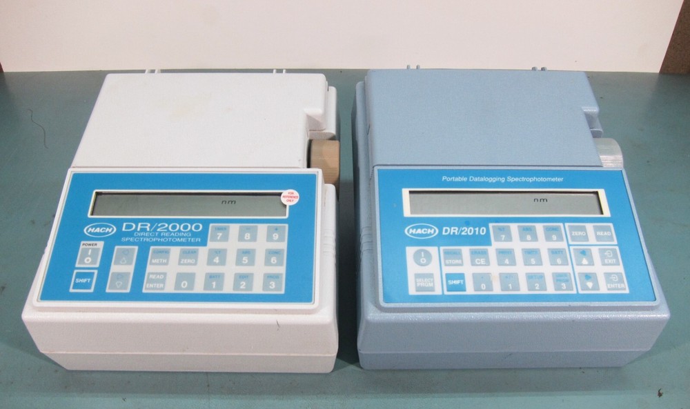 Hach DR/2010 & DR/2000 Portable Datalogger Spectrophotometers