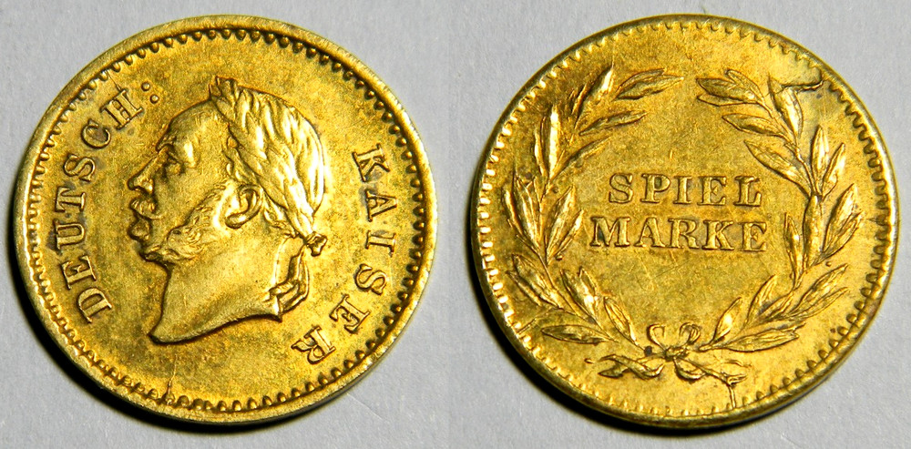 Spiel Marke Token  Deutsch: Kaiser   (S-108)