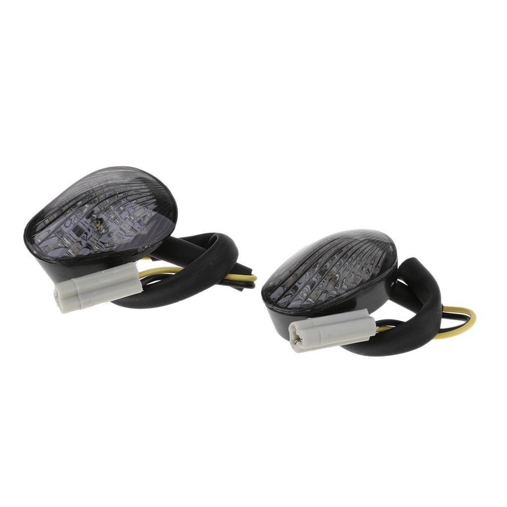 2pcs Plastic LED Turn Signals Replacement for 2002-2012,