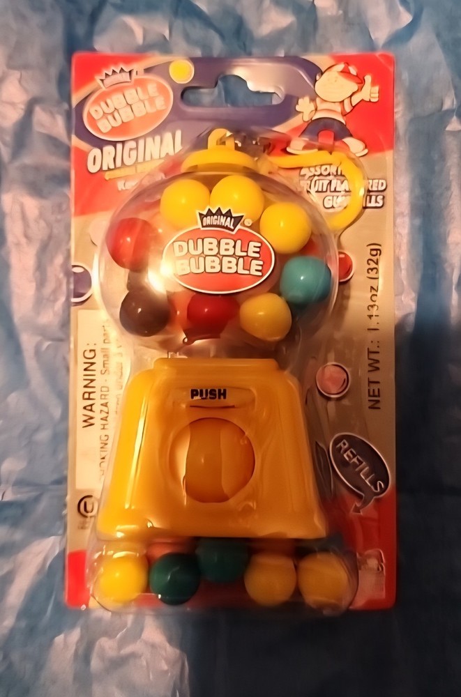 Dubble Bubble Plastic Bubble Gum Machine Toy