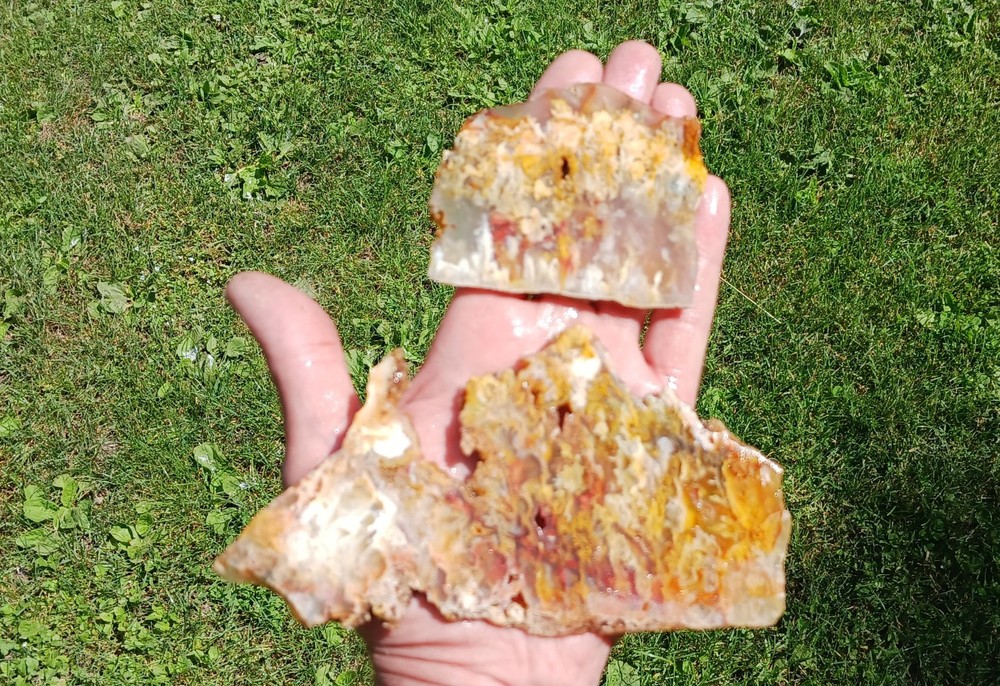 Graveyard Point Plume Agate Old Stock