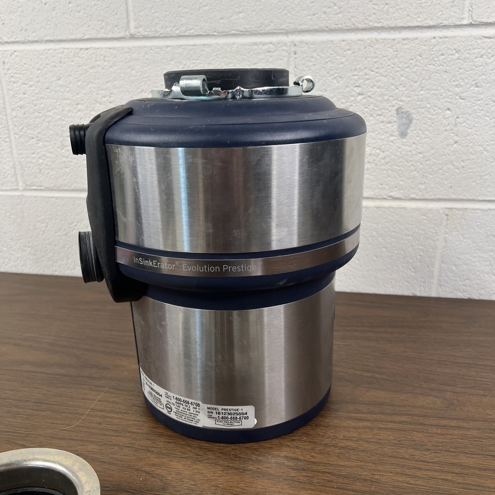Insinkerator Evolution Prestige 1 Garbage Disposal ⚠️UNTESTED FOR PARTS⚠️