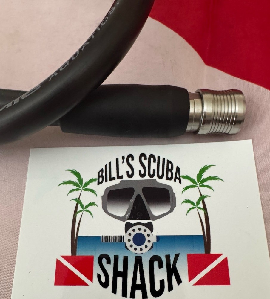 ATOMIC SCUBA SS1 OCTO/ INFLATOR HOSE WAY COOL !