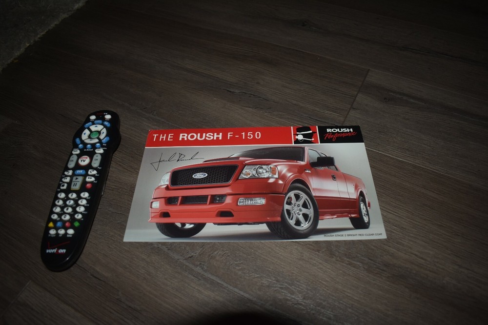 Roush Performance Ford F-150 single sheet brochure