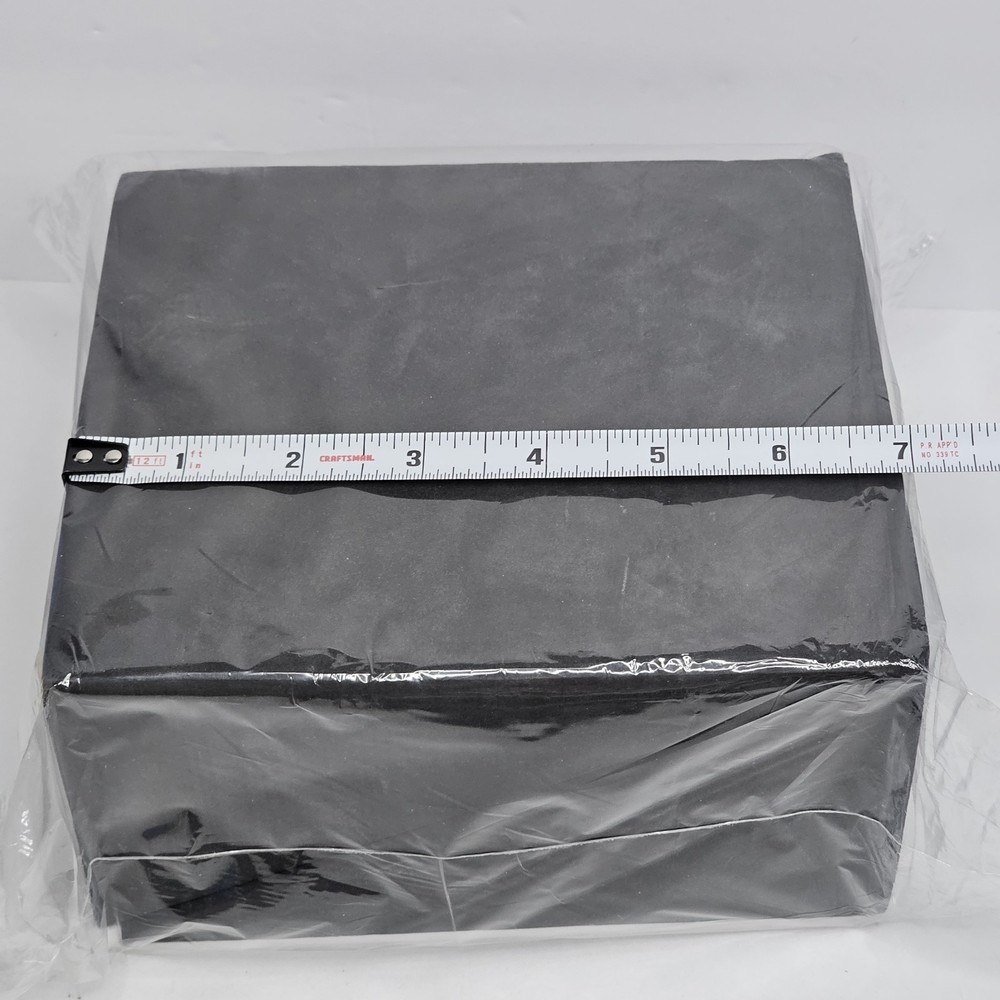 Triangular Pelvic Lumbar Wedges 7"x6" Black